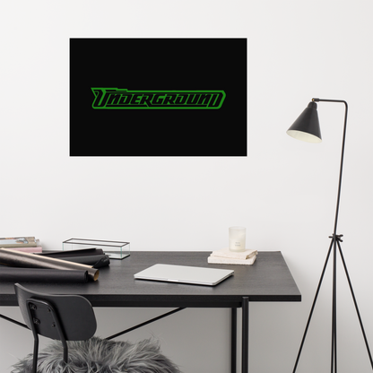 The Underground Logo Poster