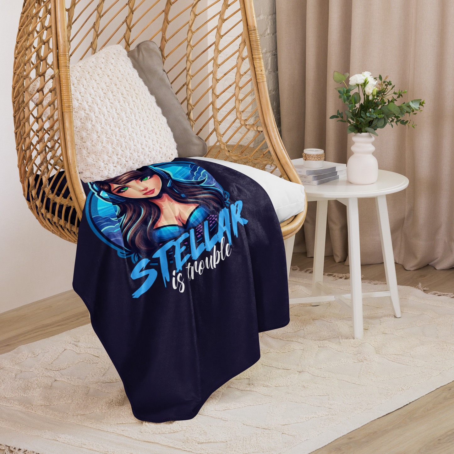 StellarIsTrouble Sherpa Blanket