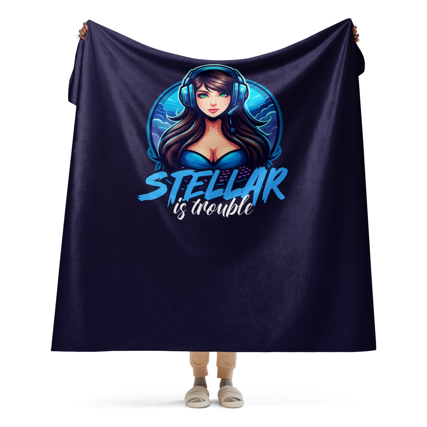 StellarIsTrouble Sherpa Blanket
